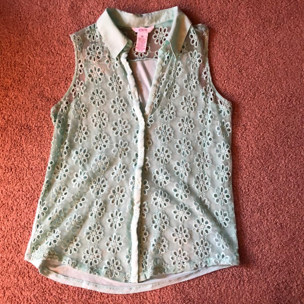 Mint tank top